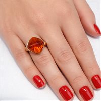 Anello Marcello Pane Donna 2022 in Argento ANGM 620- ARANCIO